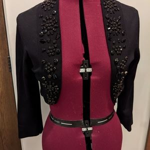 WHITE HOUSE BLACK MARKET Shrug, Size Medium.